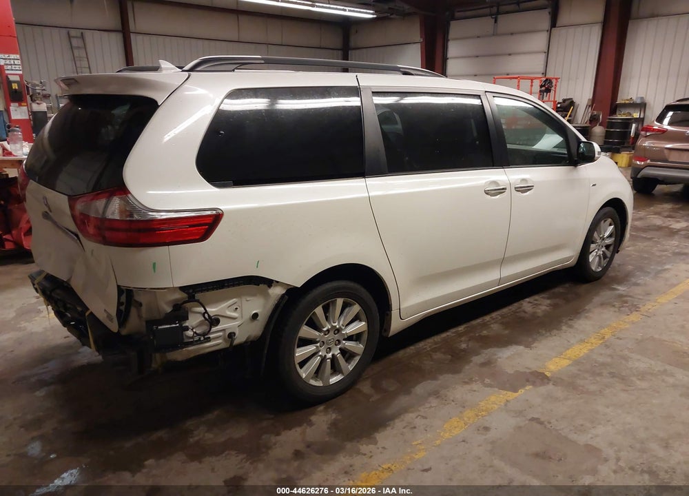 2017 TOYOTA SIENNA LIMITED PREMIUM 7 PASSENGER VIN: 5TDDZ3DC4HS150828