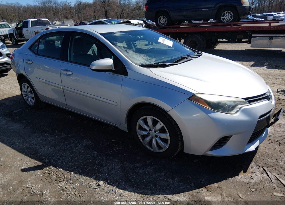 2015 TOYOTA COROLLA LE VIN: 2T1BURHE6FC350152