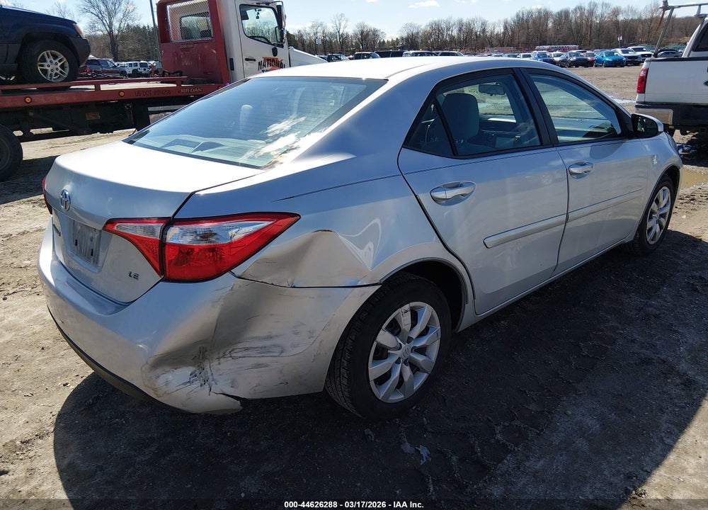 2015 TOYOTA COROLLA LE VIN: 2T1BURHE6FC350152