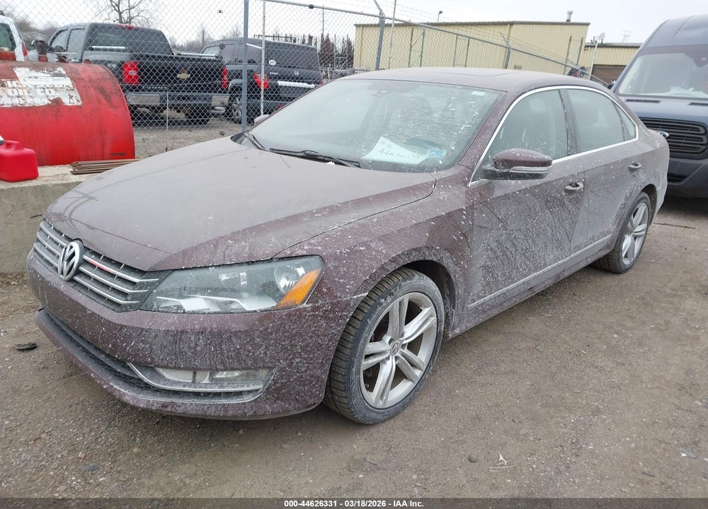 2014 VOLKSWAGEN PASSAT 2.0L TDI SEL PREMIUM VIN: 1VWCN7A35EC014706