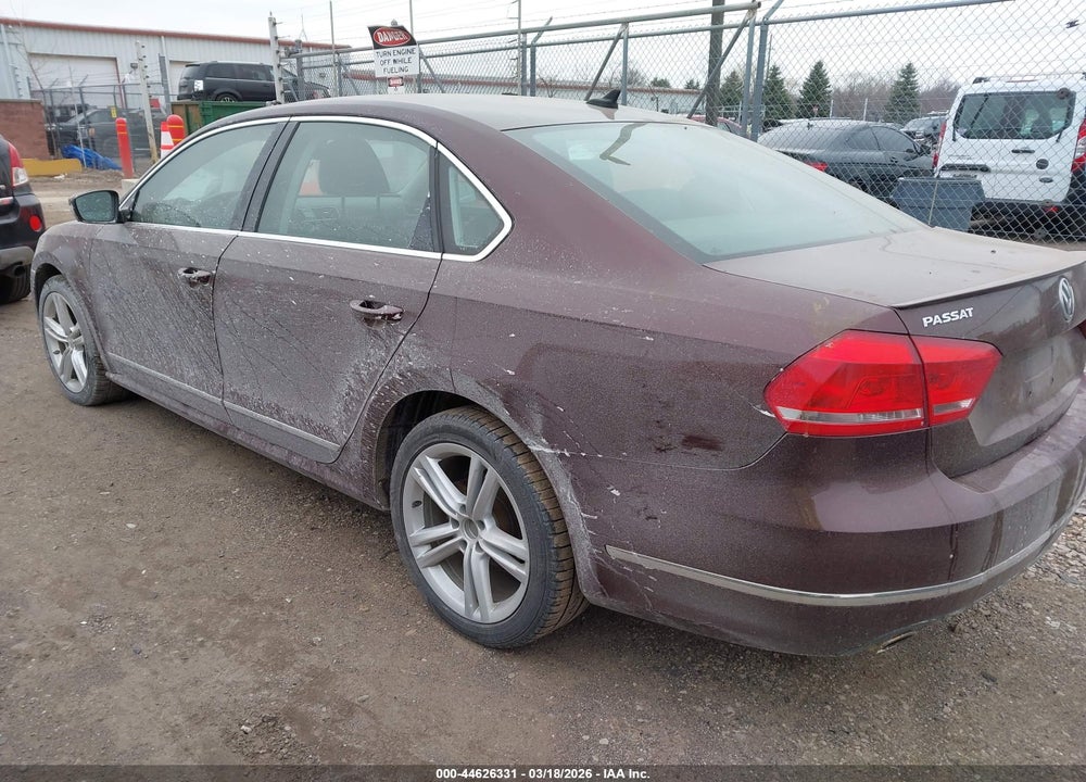 2014 VOLKSWAGEN PASSAT 2.0L TDI SEL PREMIUM VIN: 1VWCN7A35EC014706