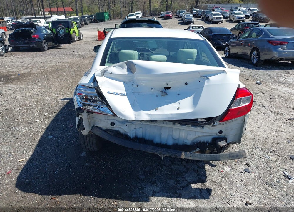 2012 HONDA CIVIC LX VIN: 19XFB2F59CE391437