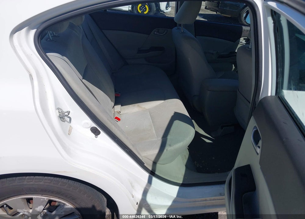 2012 HONDA CIVIC LX VIN: 19XFB2F59CE391437