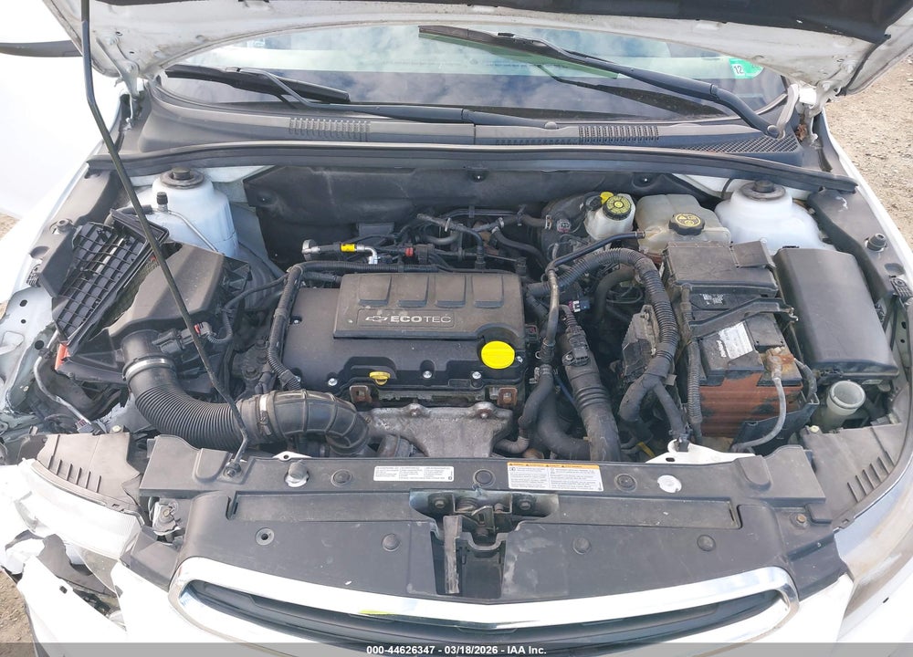 2015 CHEVROLET CRUZE 1LT AUTO VIN: 1G1PC5SB6F7220415