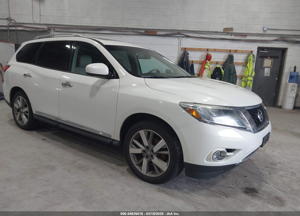 2014 NISSAN PATHFINDER PLATINUM VIN: 5N1AR2MM1EC664246