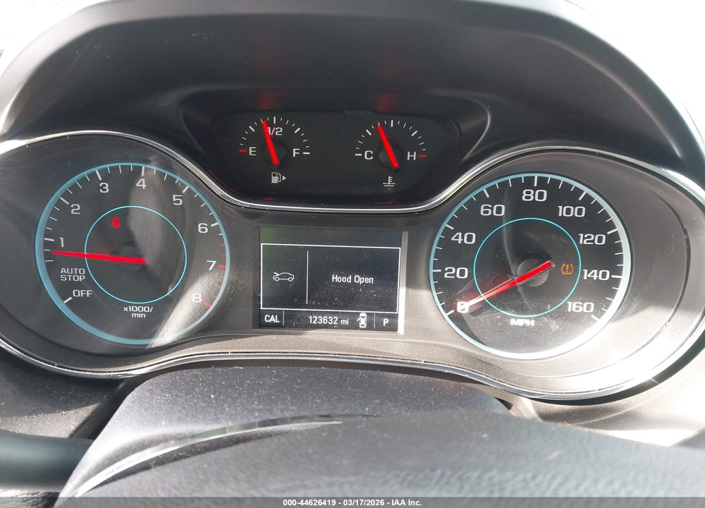 2017 CHEVROLET CRUZE LT AUTO VIN: 1G1BE5SMXH7200564