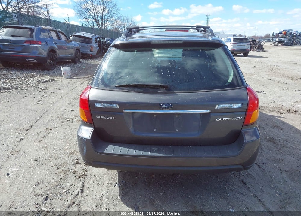 2007 SUBARU OUTBACK 2.5I LIMITED VIN: 4S4BP62CX77333401