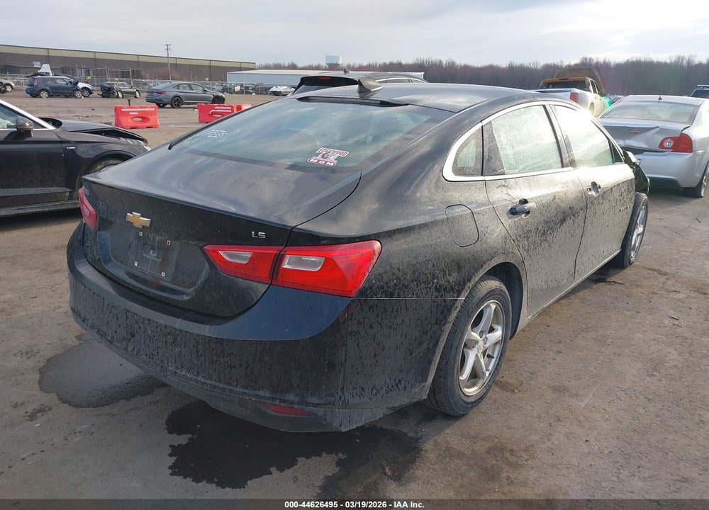 2016 CHEVROLET MALIBU LS VIN: 1G1ZB5ST4GF281550
