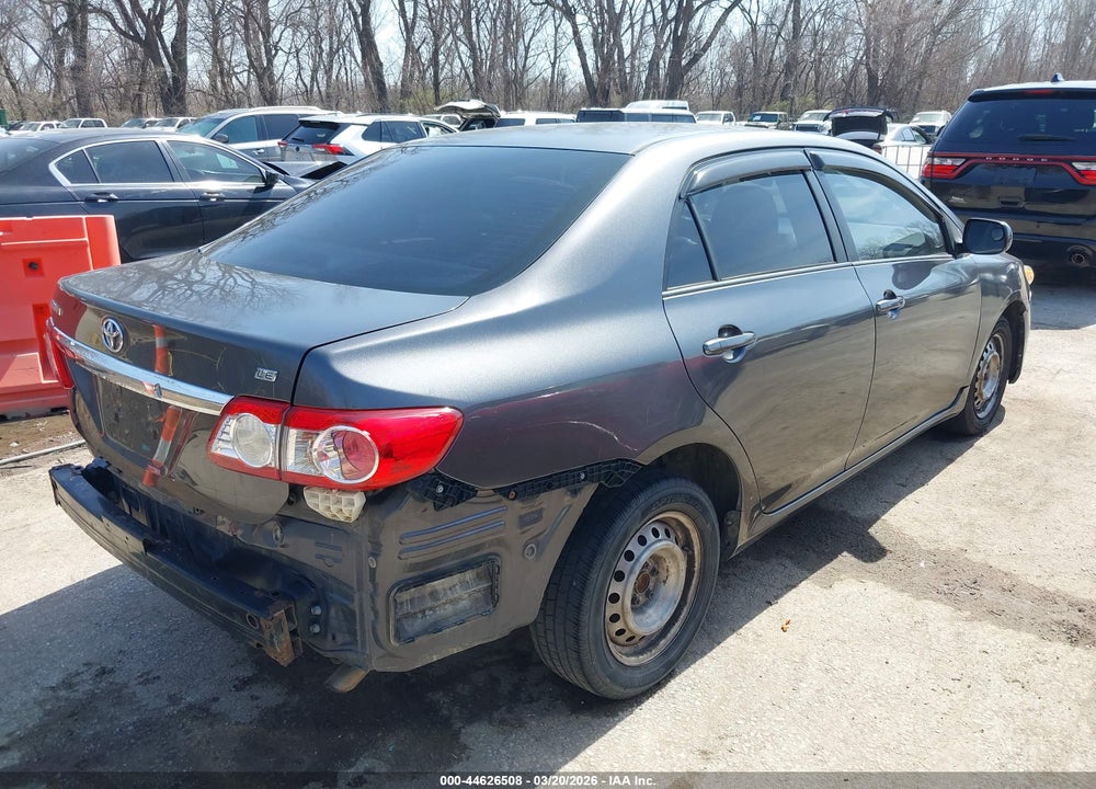 2011 TOYOTA COROLLA LE VIN: JTDBU4EE8B9133726