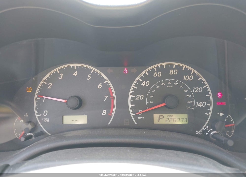 2011 TOYOTA COROLLA LE VIN: JTDBU4EE8B9133726