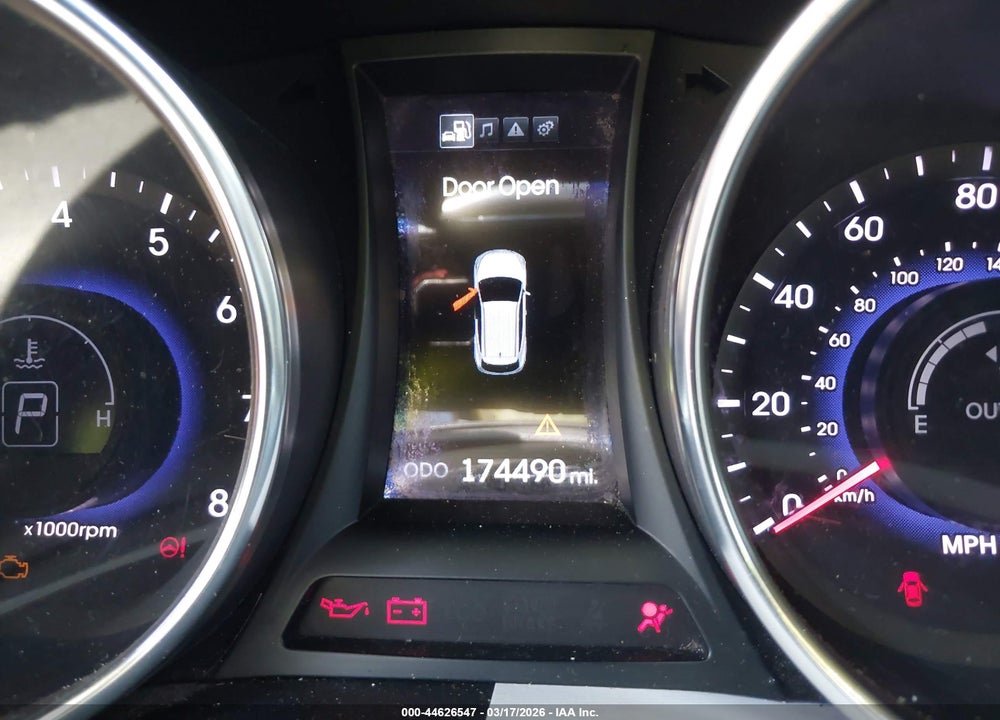 2013 HYUNDAI SANTA FE SPORT VIN: 5XYZU3LB3DG027350