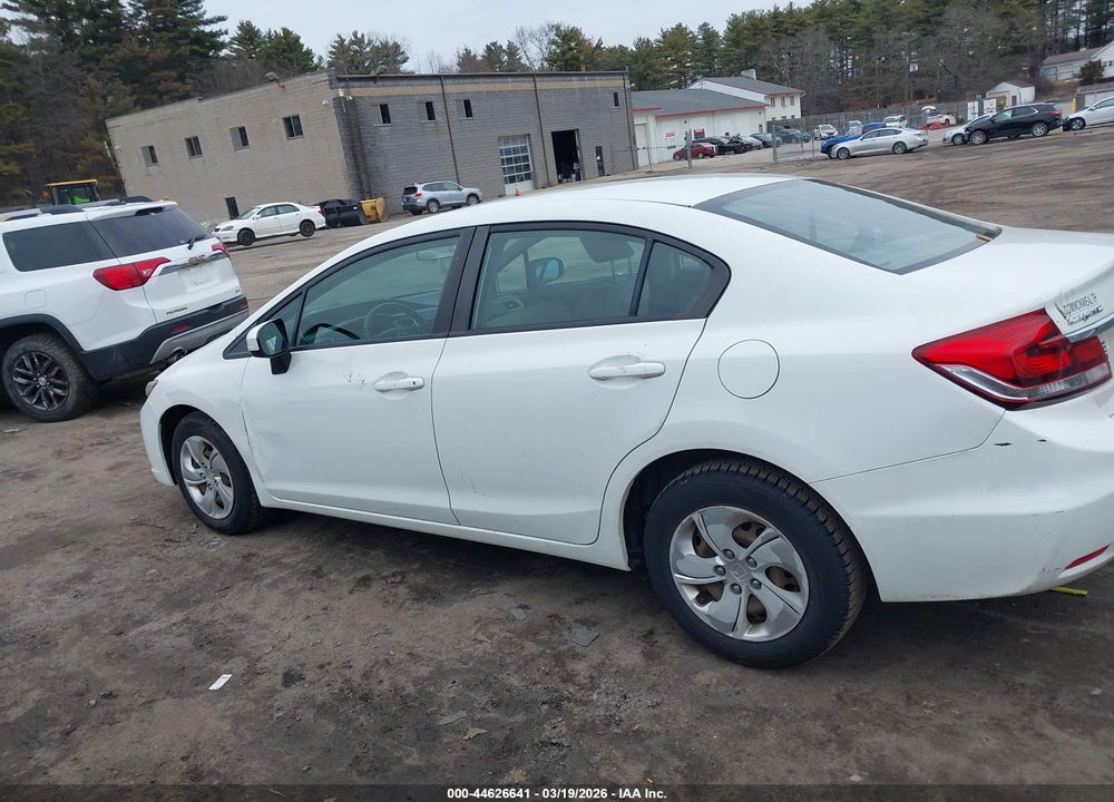 2014 HONDA CIVIC LX VIN: 2HGFB2F50EH538009