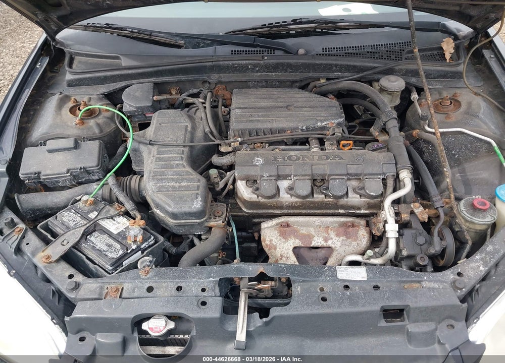 2004 HONDA CIVIC LX VIN: 2HGES16594H591957