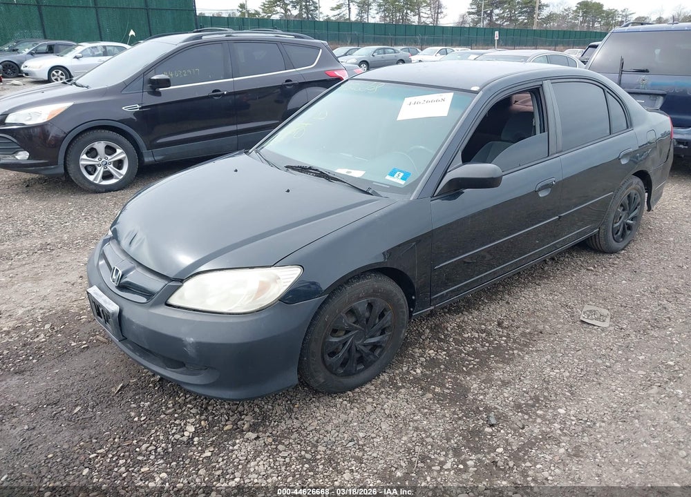 2004 HONDA CIVIC LX VIN: 2HGES16594H591957