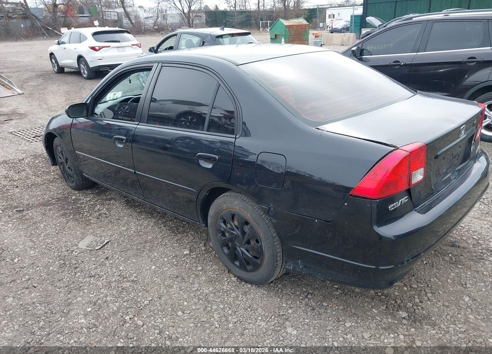 2004 HONDA CIVIC LX VIN: 2HGES16594H591957