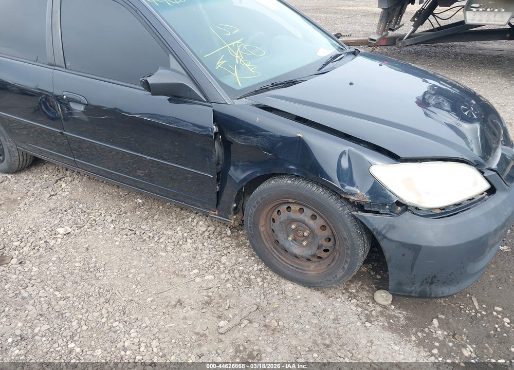 2004 HONDA CIVIC LX VIN: 2HGES16594H591957