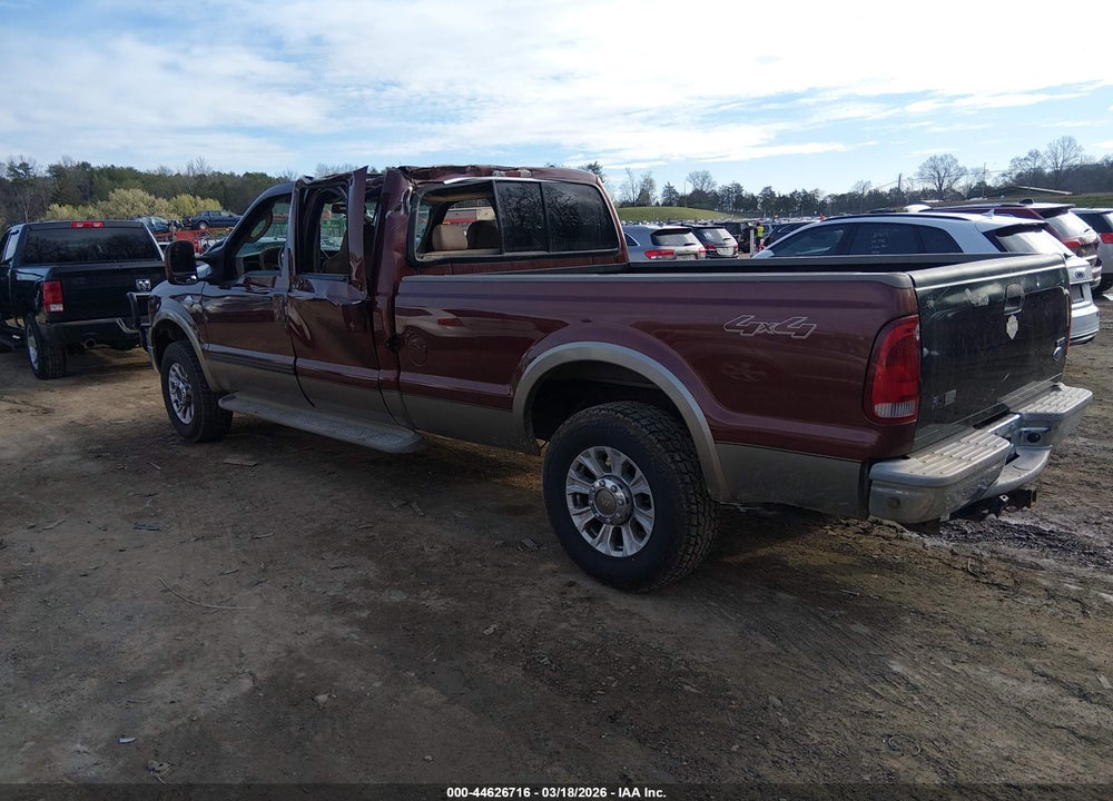 2006 FORD F-250 LARIAT/XL/XLT VIN: 1FTSW21526EC22712