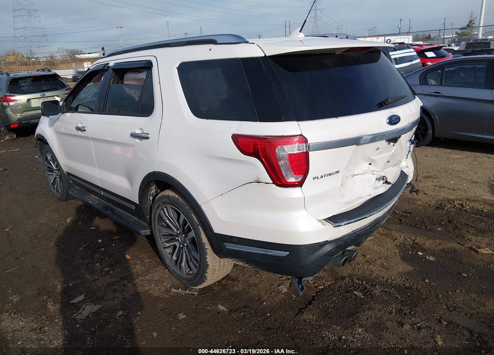 2018 FORD EXPLORER PLATINUM VIN: 1FM5K8HT1JGB06149