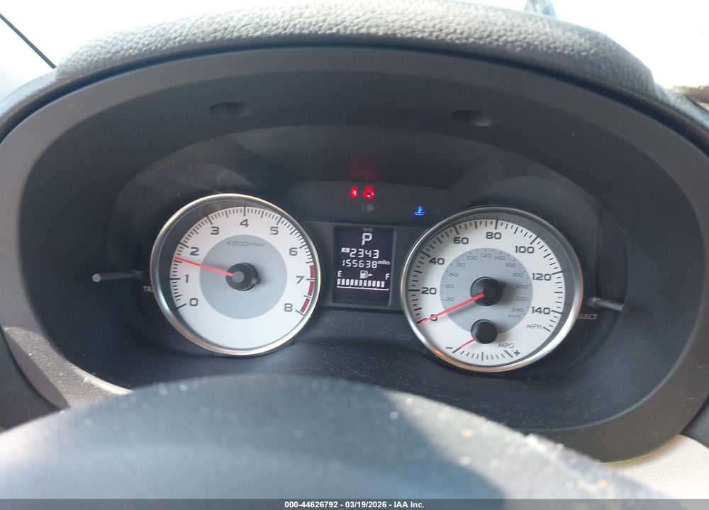 2013 SUBARU IMPREZA 2.0I SPORT LIMITED VIN: JF1GPAU65D2801442
