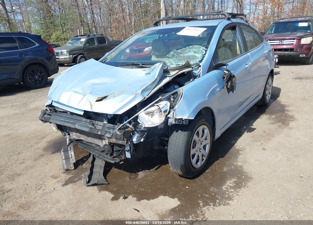 2012 HYUNDAI ACCENT GLS VIN: KMHCT4AE0CU187013