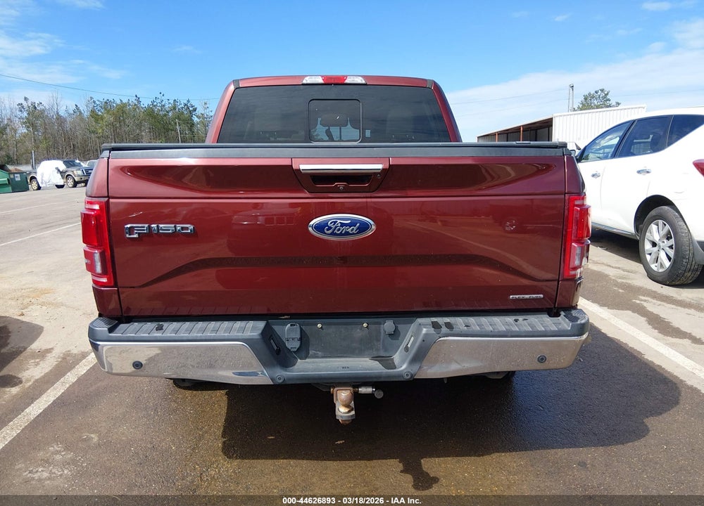 2016 FORD F-150 LARIAT VIN: 1FTEW1EF2GKF90322