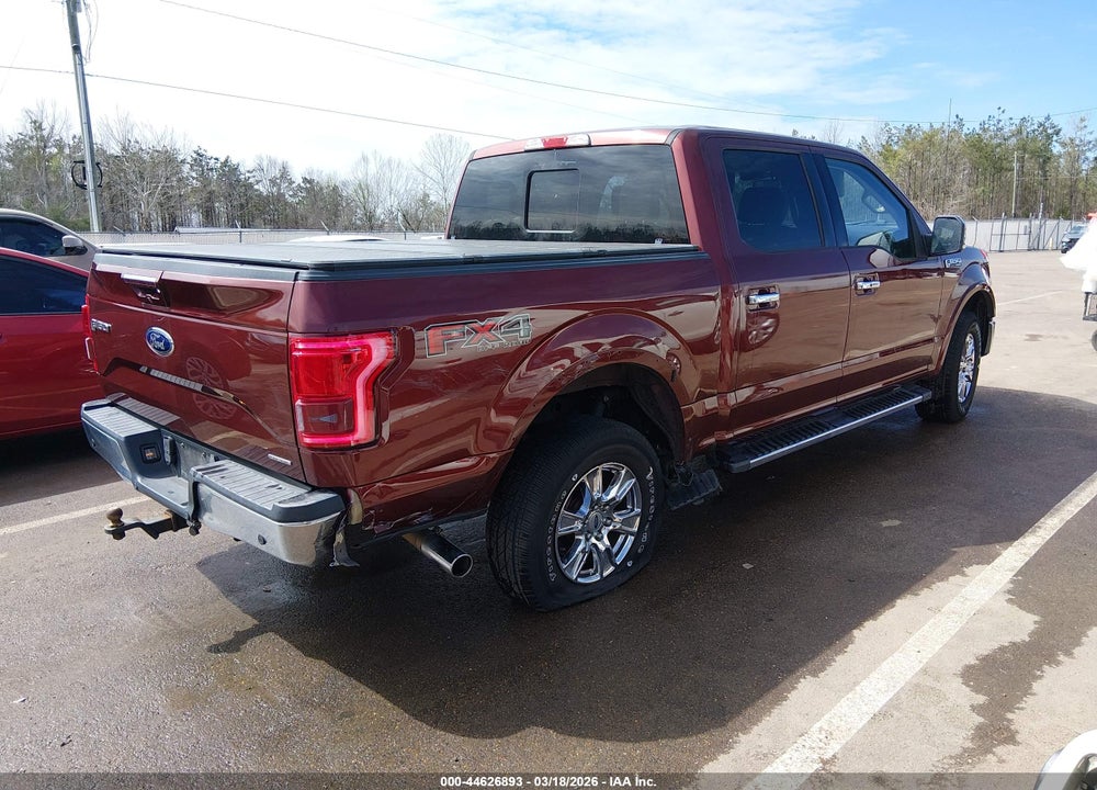 2016 FORD F-150 LARIAT VIN: 1FTEW1EF2GKF90322