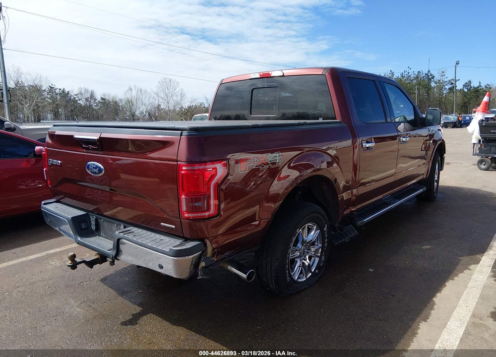 2016 FORD F-150 LARIAT VIN: 1FTEW1EF2GKF90322