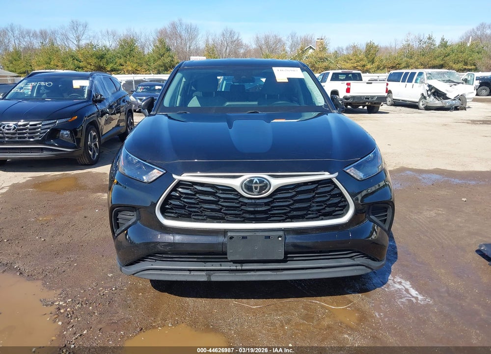 2022 TOYOTA HIGHLANDER L VIN: 5TDCZRBH9NS204665