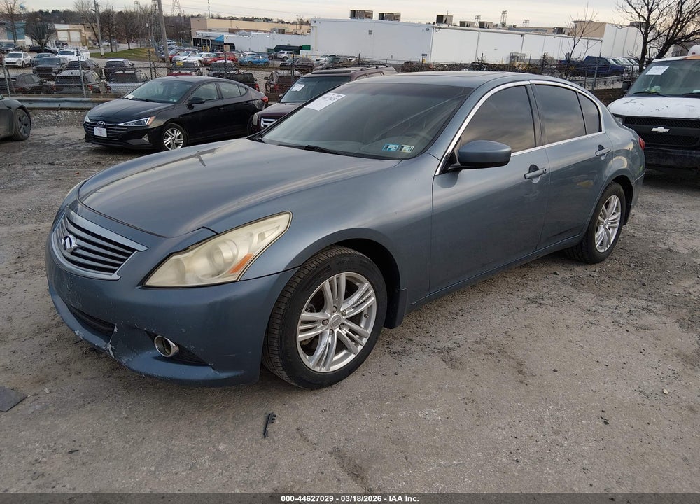 2010 INFINITI G37X VIN: JN1CV6AR3AM458000