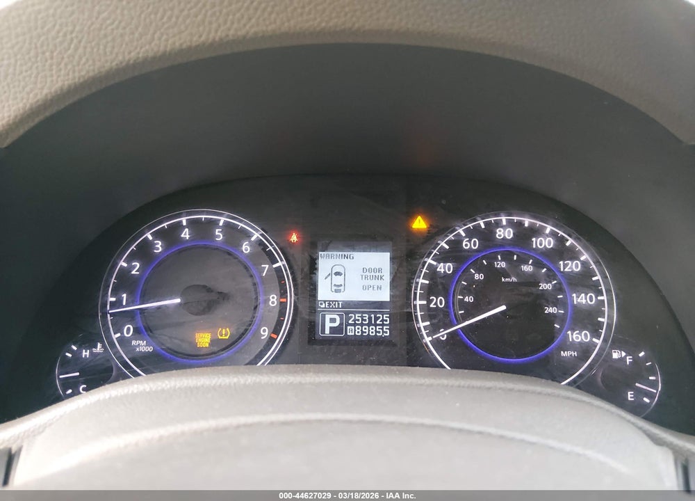 2010 INFINITI G37X VIN: JN1CV6AR3AM458000