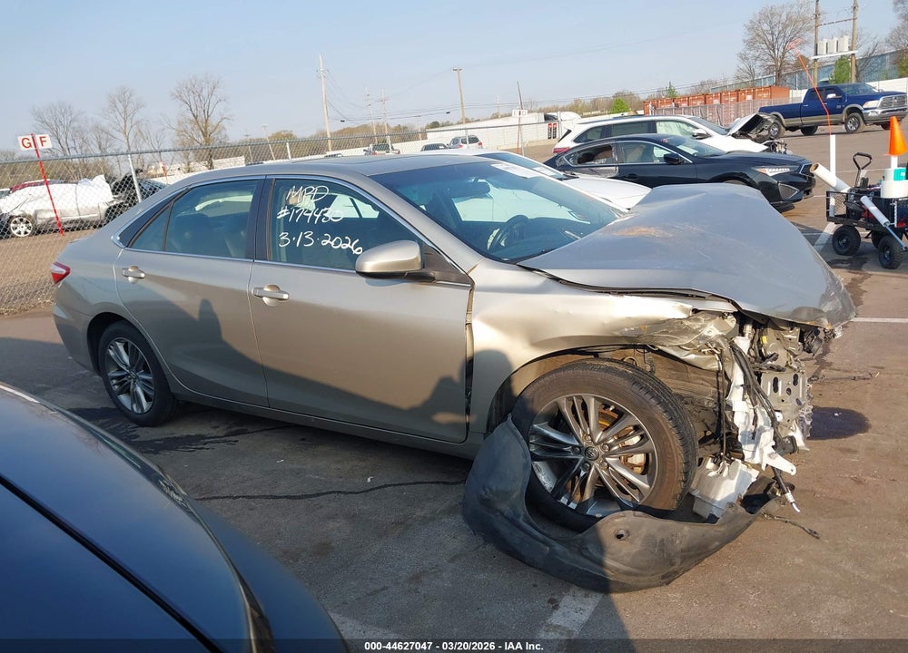 2016 TOYOTA CAMRY SE VIN: 4T1BF1FKXGU242671