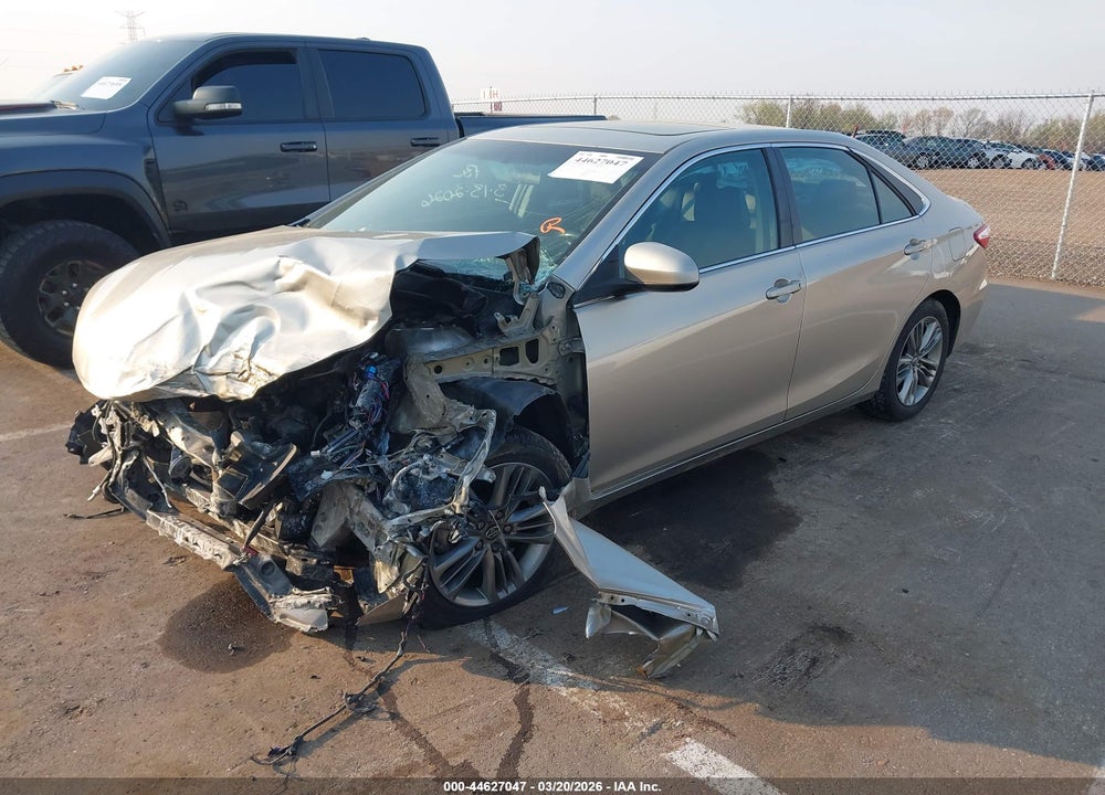 2016 TOYOTA CAMRY SE VIN: 4T1BF1FKXGU242671