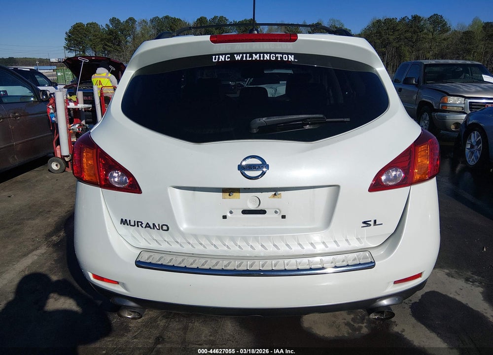 2009 NISSAN MURANO SL VIN: JN8AZ18U89W021023