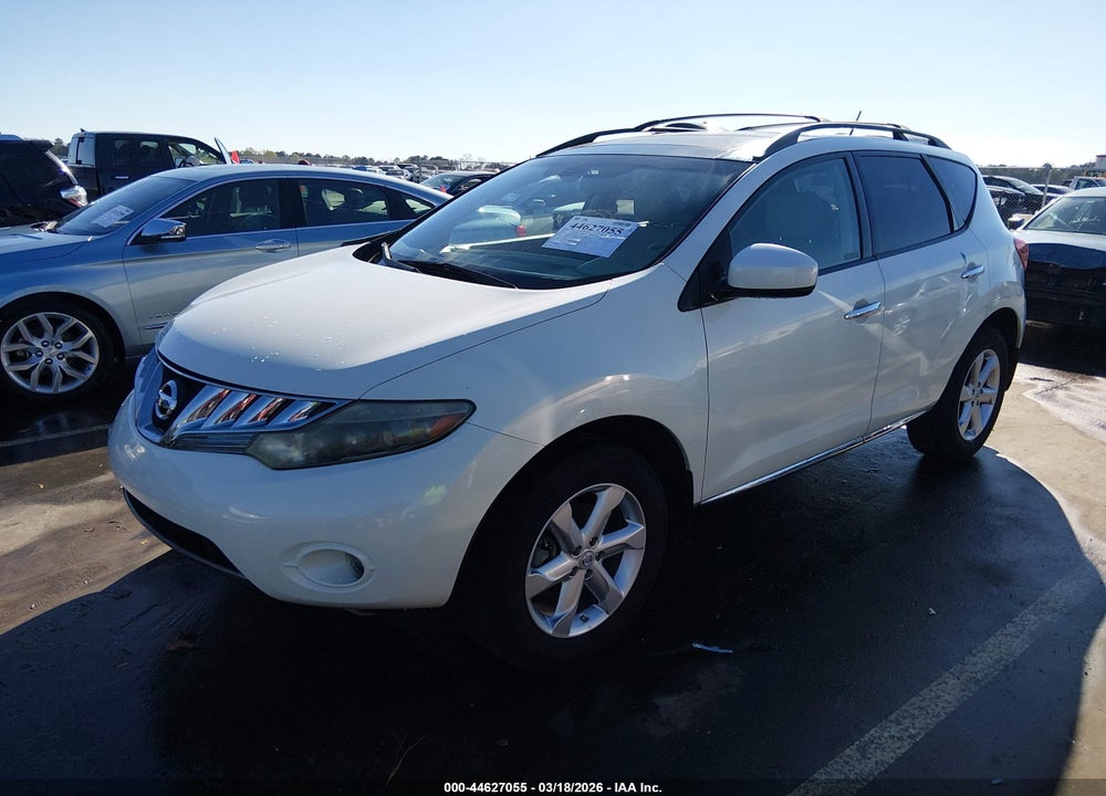 2009 NISSAN MURANO SL VIN: JN8AZ18U89W021023