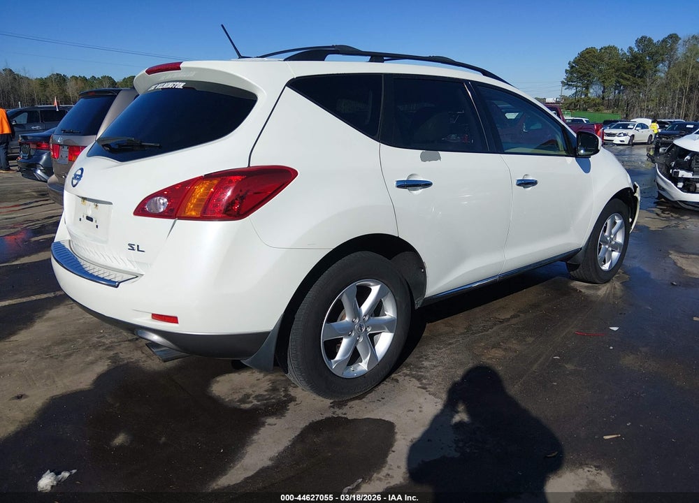 2009 NISSAN MURANO SL VIN: JN8AZ18U89W021023