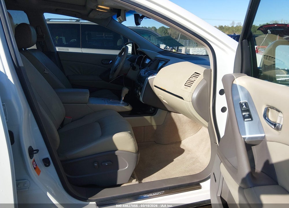 2009 NISSAN MURANO SL VIN: JN8AZ18U89W021023