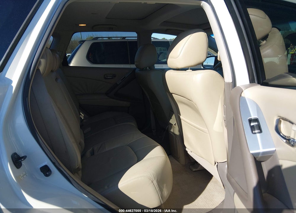 2009 NISSAN MURANO SL VIN: JN8AZ18U89W021023