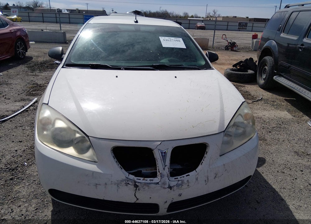 2008 PONTIAC G6 VALUE LEADER VIN: 1G2ZF57B884265896