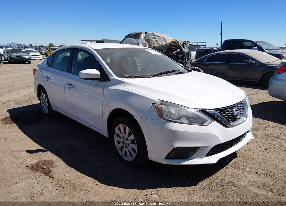 2017 NISSAN SENTRA SV VIN: 3N1AB7AP4HL651300
