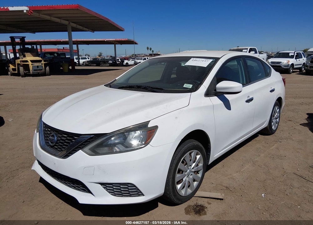 2017 NISSAN SENTRA SV VIN: 3N1AB7AP4HL651300