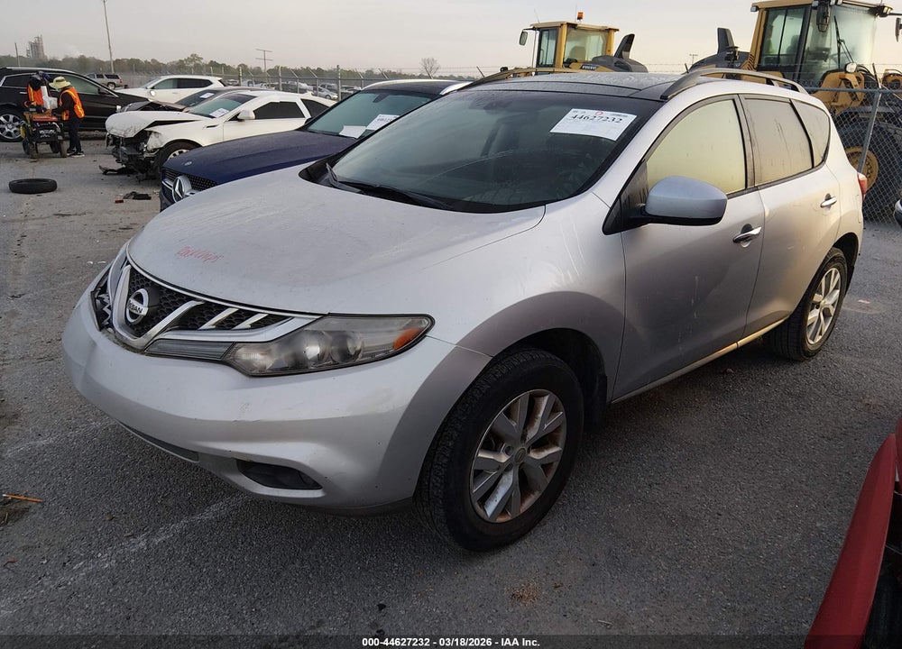 2013 NISSAN MURANO SL VIN: JN8AZ1MU3DW203470
