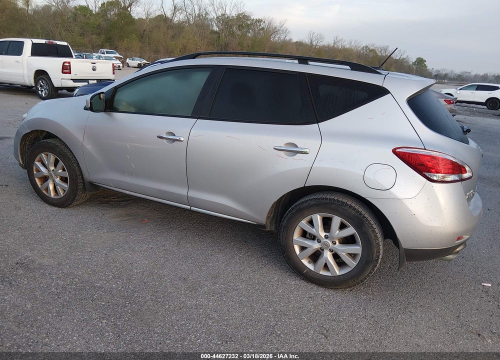 2013 NISSAN MURANO SL VIN: JN8AZ1MU3DW203470