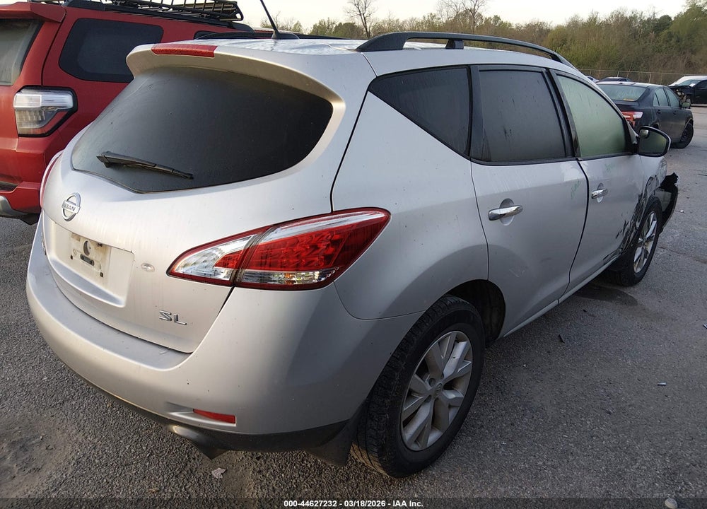 2013 NISSAN MURANO SL VIN: JN8AZ1MU3DW203470