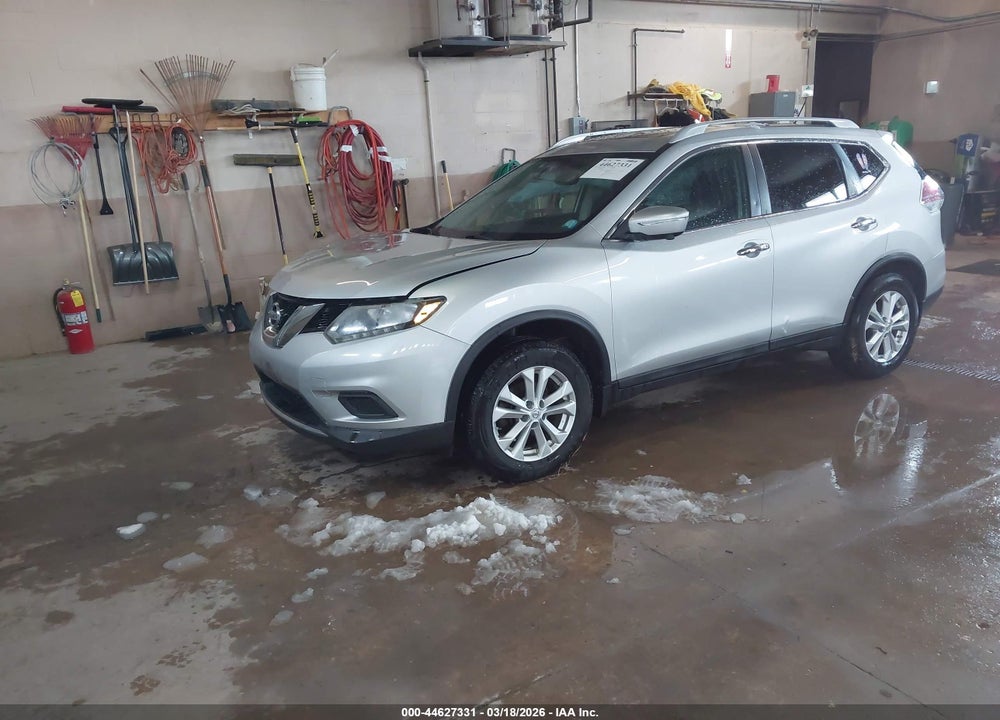 2015 NISSAN ROGUE SV VIN: 5N1AT2MV7FC808989