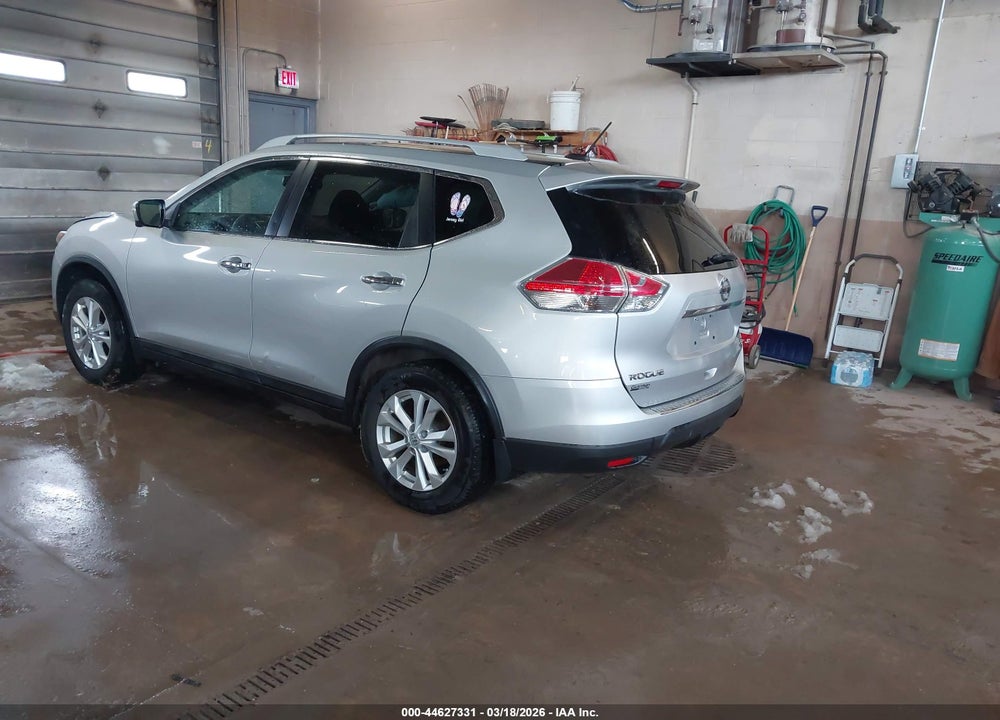2015 NISSAN ROGUE SV VIN: 5N1AT2MV7FC808989