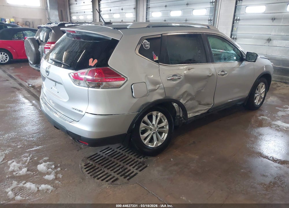 2015 NISSAN ROGUE SV VIN: 5N1AT2MV7FC808989