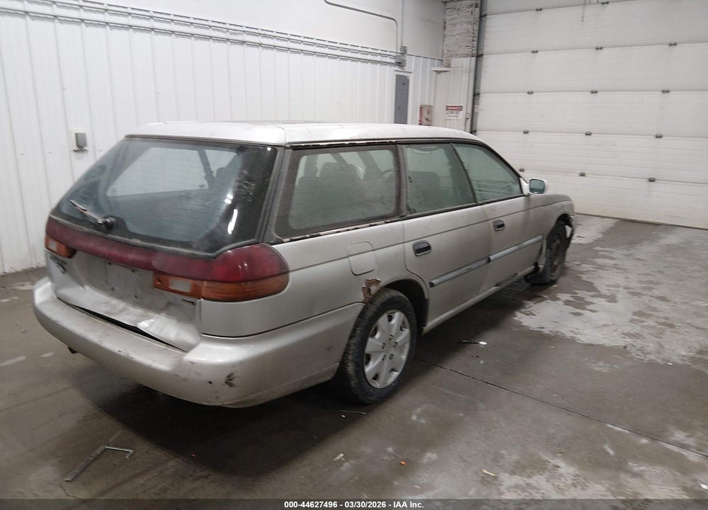1998 SUBARU LEGACY L/RIGHT HAND POSTAL DRIVE VIN: 4S3BK4352W7302231