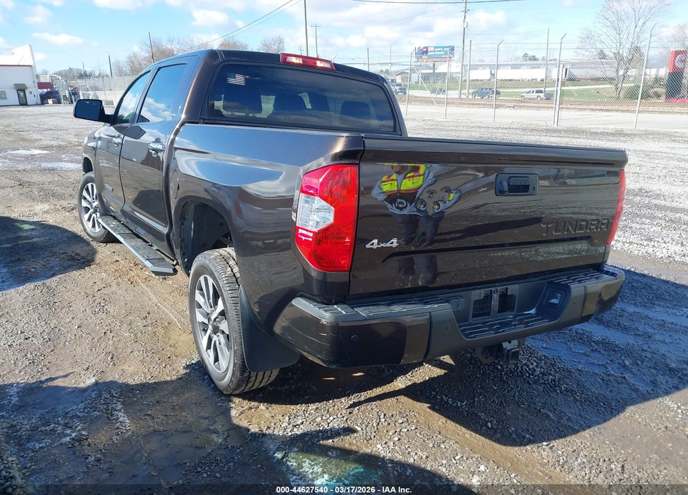 2018 TOYOTA TUNDRA LIMITED 5.7L V8 VIN: 5TFHW5F16JX719826