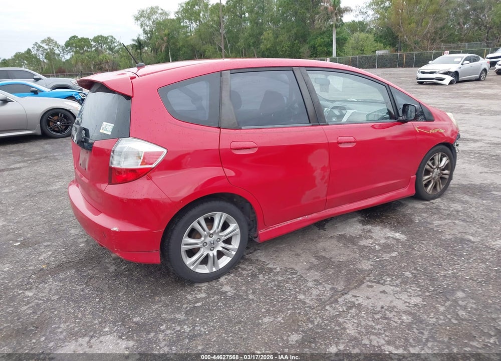 2010 HONDA FIT SPORT VIN: JHMGE8H46AC032424