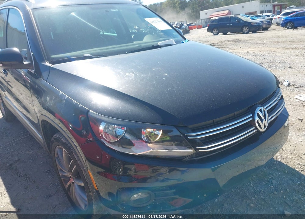2013 VOLKSWAGEN TIGUAN SE VIN: WVGAV7AX6DW536315
